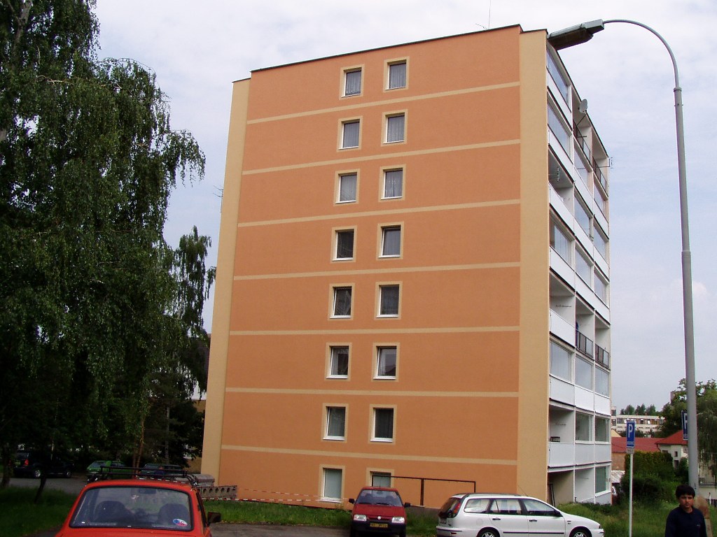 Zateplení obvodového pláště.